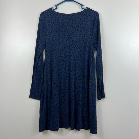 Cheetah Animal Print Boden Womens 6 Pullover Shift Dress Mini Casual Boho - Picture 8 of 9